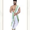 Sheetal Hathkargha Pure Cotton Dhoti Dupatta Set For Men