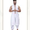 Sheetal Hathkargha Pure Cotton Dhoti Dupatta Set For Men