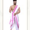 Sheetal Hathkargha Pure Cotton Dhoti Dupatta Set For Men